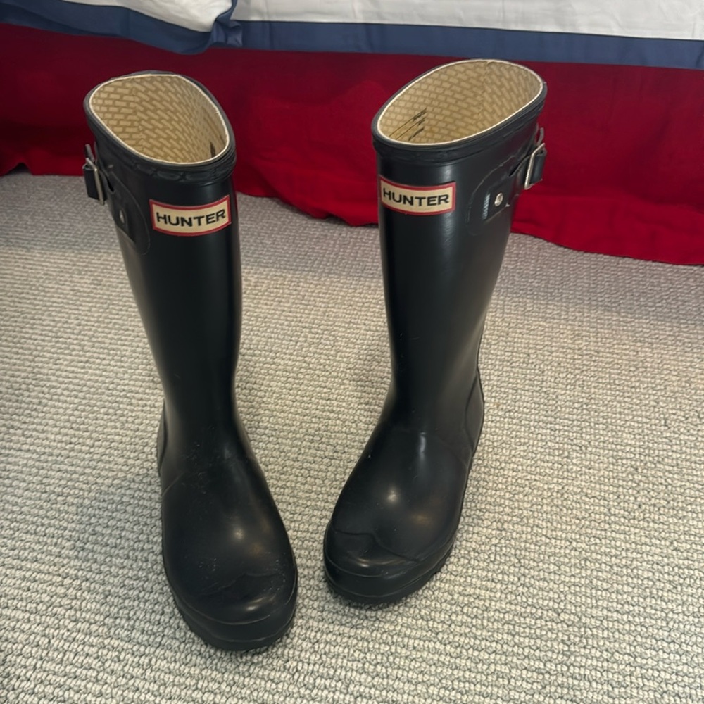Hunter rain boots